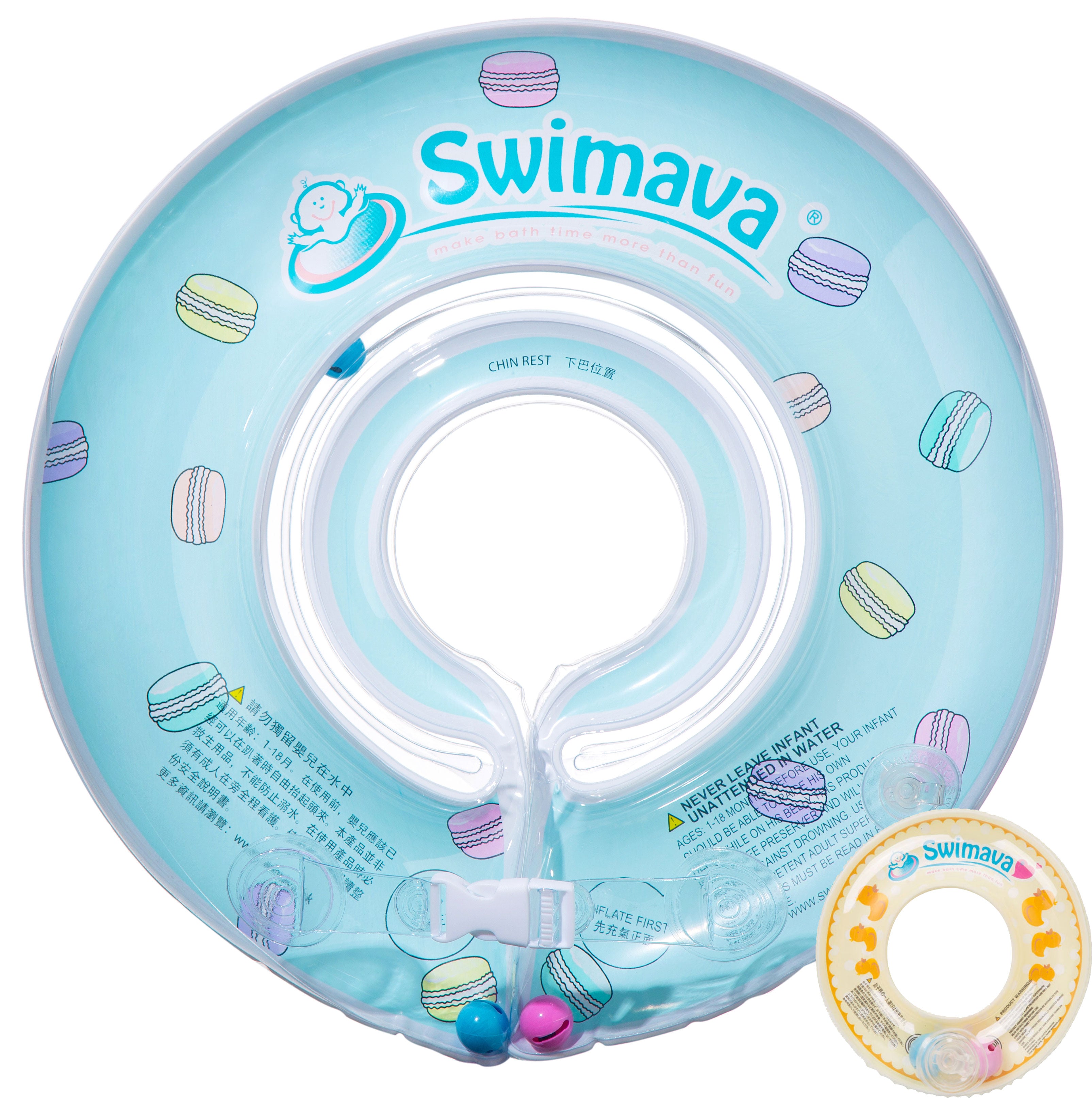 Swimava Baby swimming Ring- Macaron